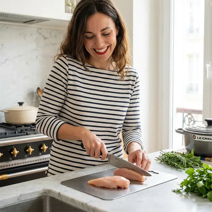 Planche à Découper 100% Pure Titane